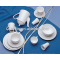 popular white porcelain oven safe hotel dinner set